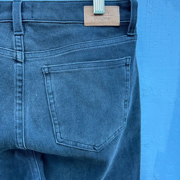 Fathers Daughter Denim,  Hanna Mid Rise Skinny in Charcoal, size 28 - Picture 6 of 11